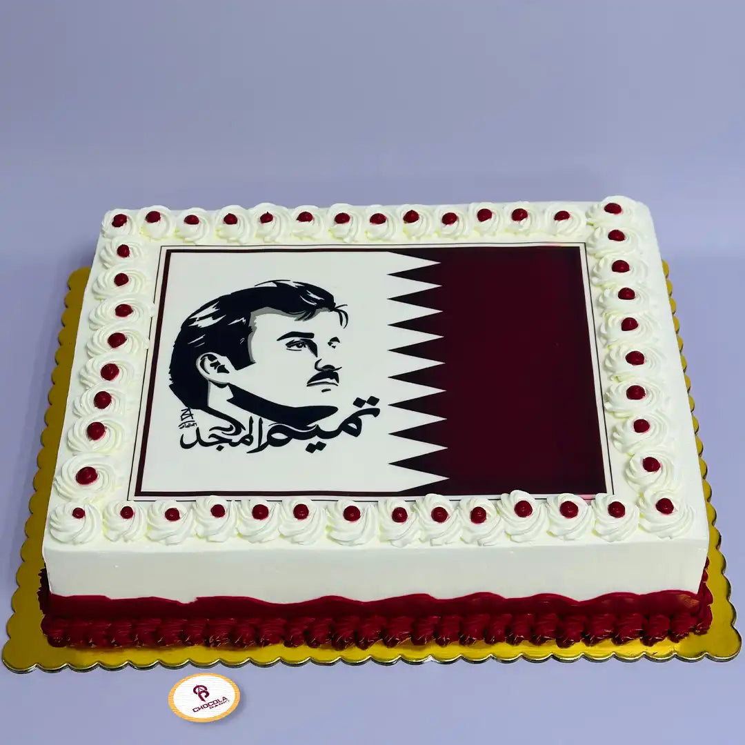 National Spirit Square Cake