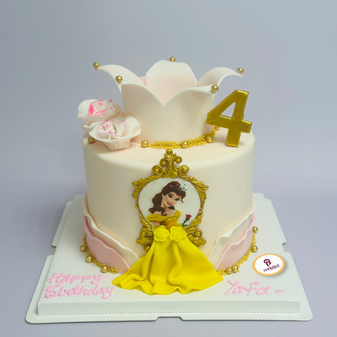 Princess theme cake