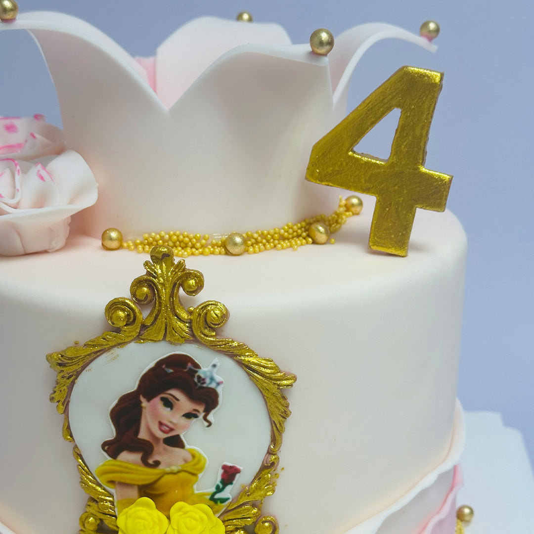 Princess theme cake