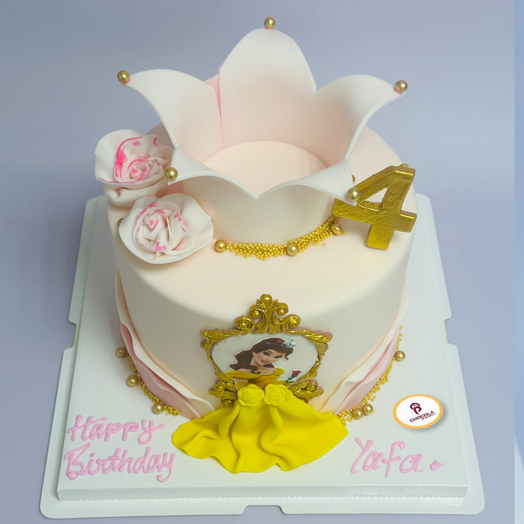 Princess theme cake