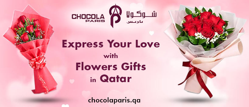 Expressing love with flower gifts in Qatar