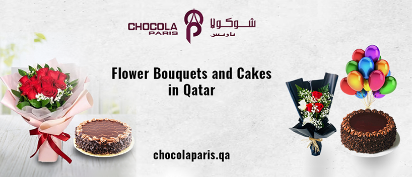 Flower Bouquets and Cakes in Qatar