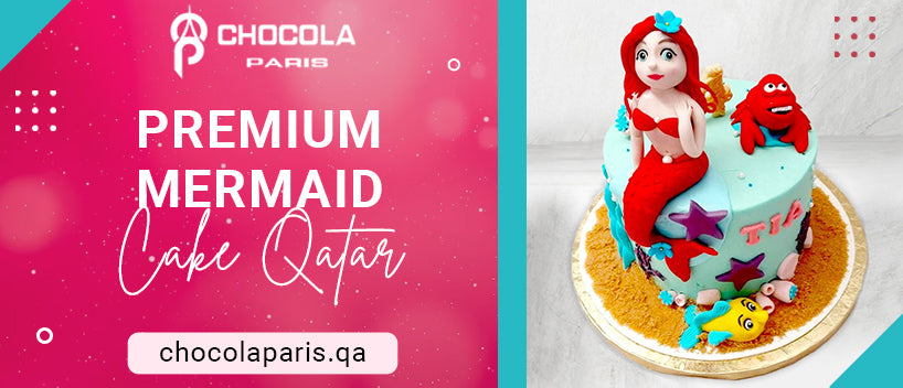 Premium Mermaid Cake Qatar