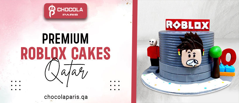 Premium roblox cakes Qatar