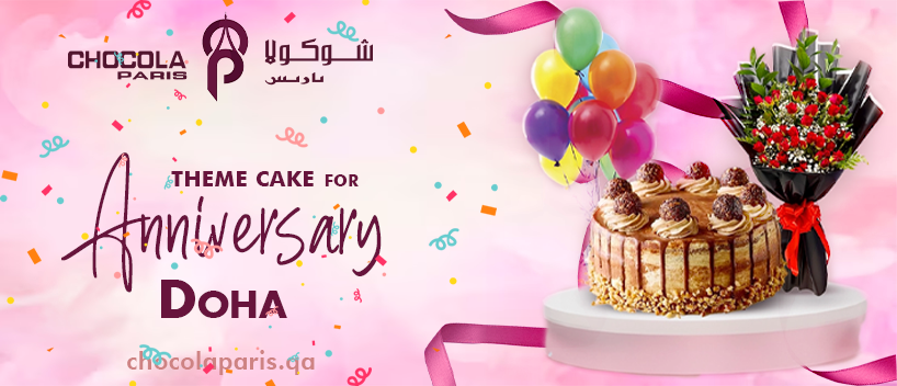 Buy Theme Cake for Anniversary in Qatar