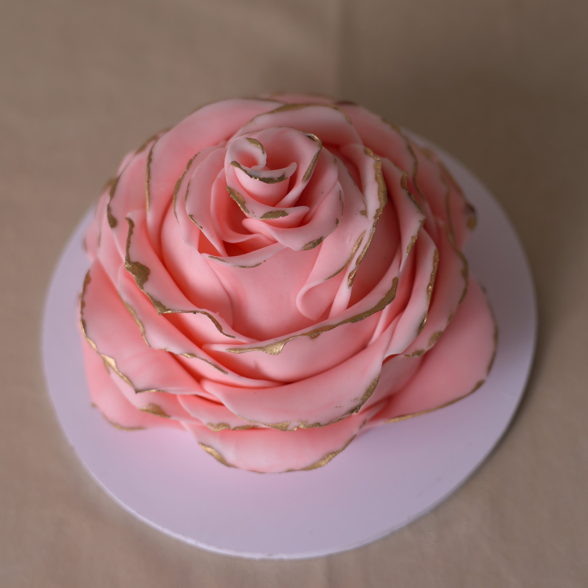 Pink Petal Perfection Cake