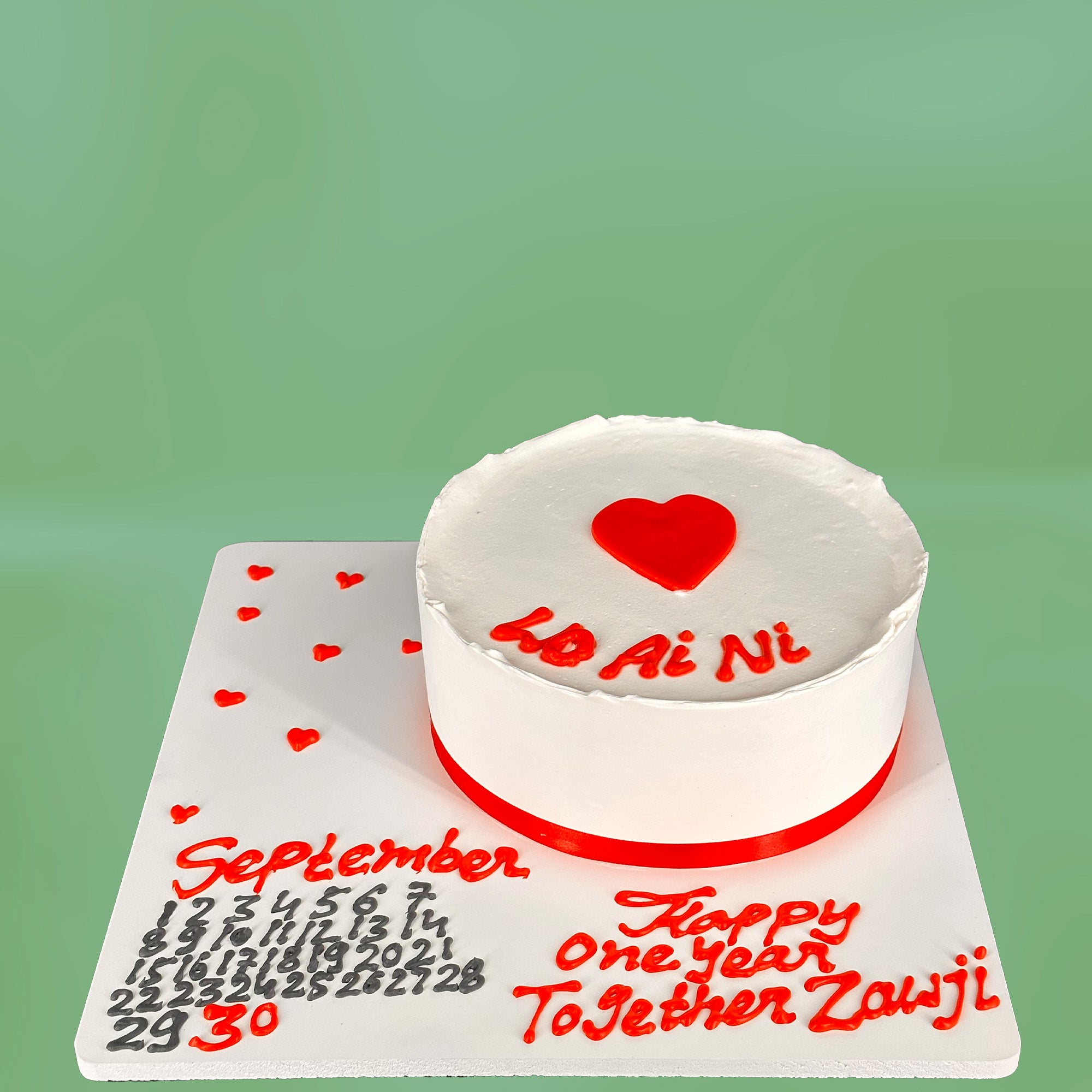 Heart of Love Cake