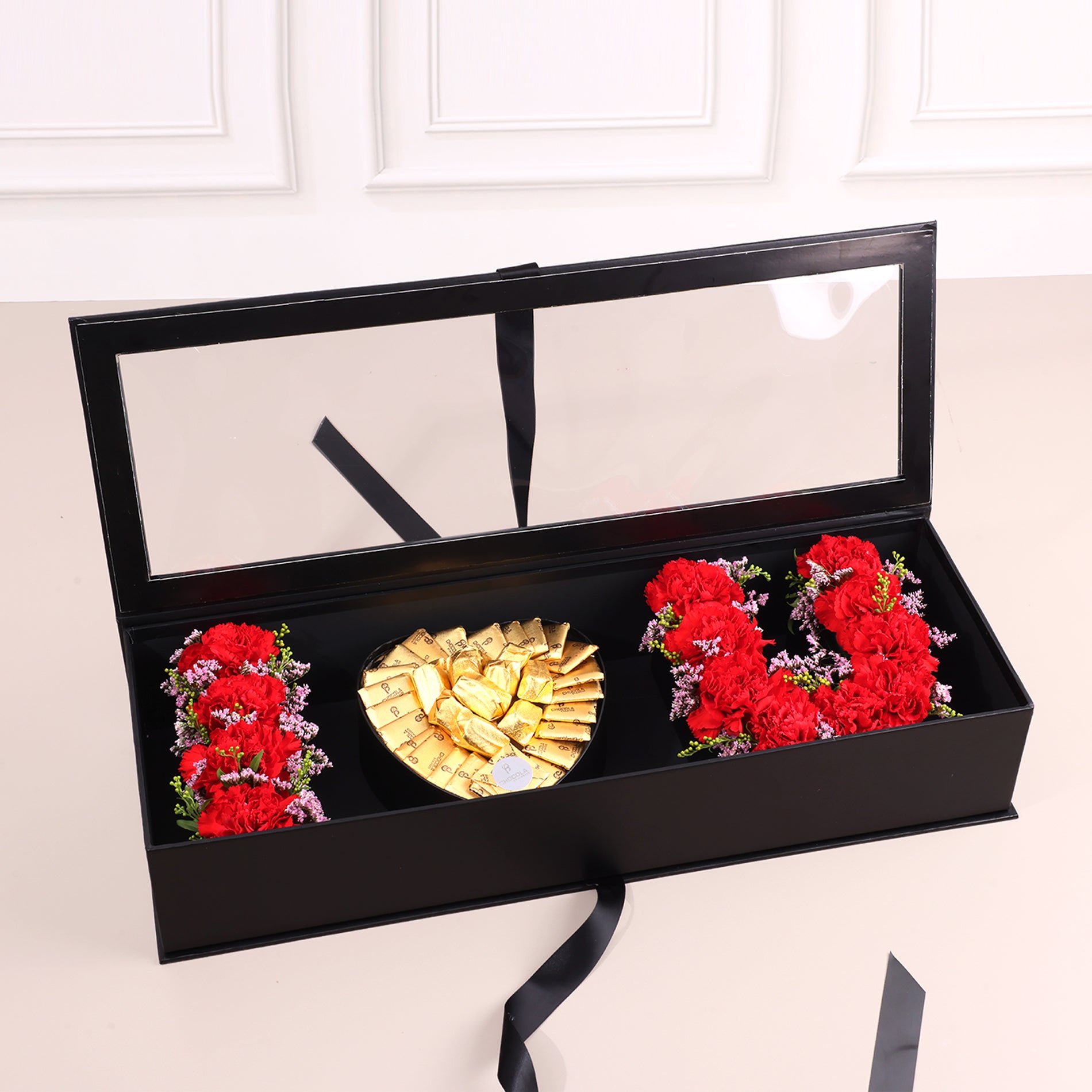 Chocolate & Flower Love Box 923