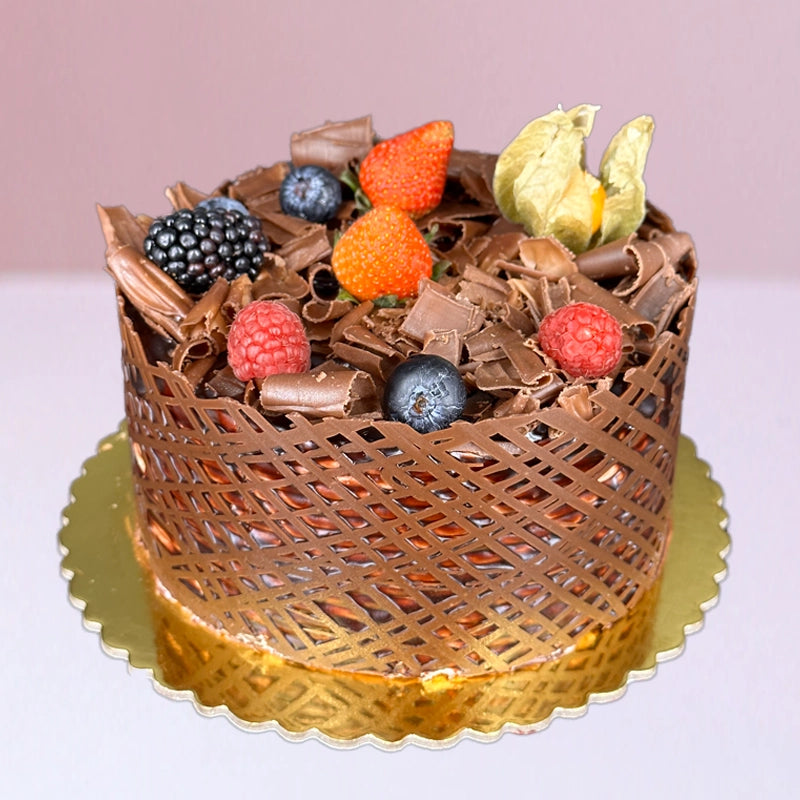 Fruit & Chocolate Loaded Cake