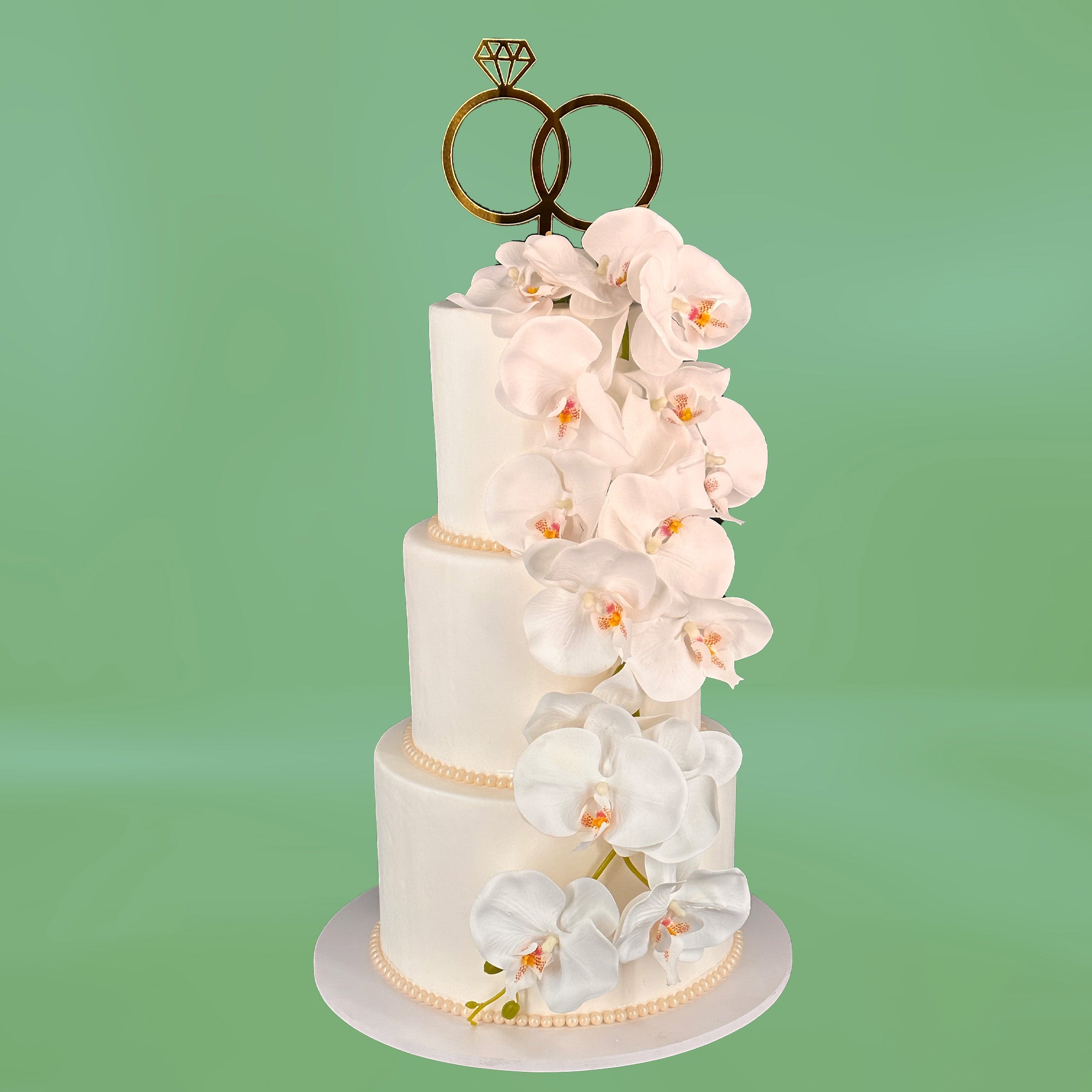 Blooming Love 3-Tier Cake