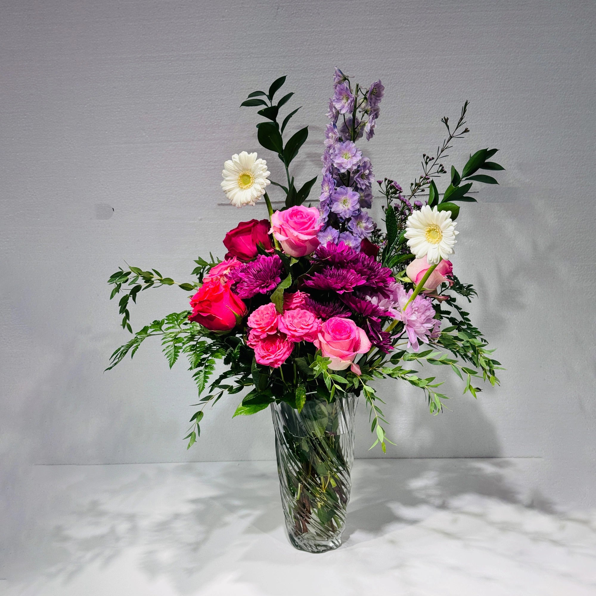 Exotic Mix Flower Vase