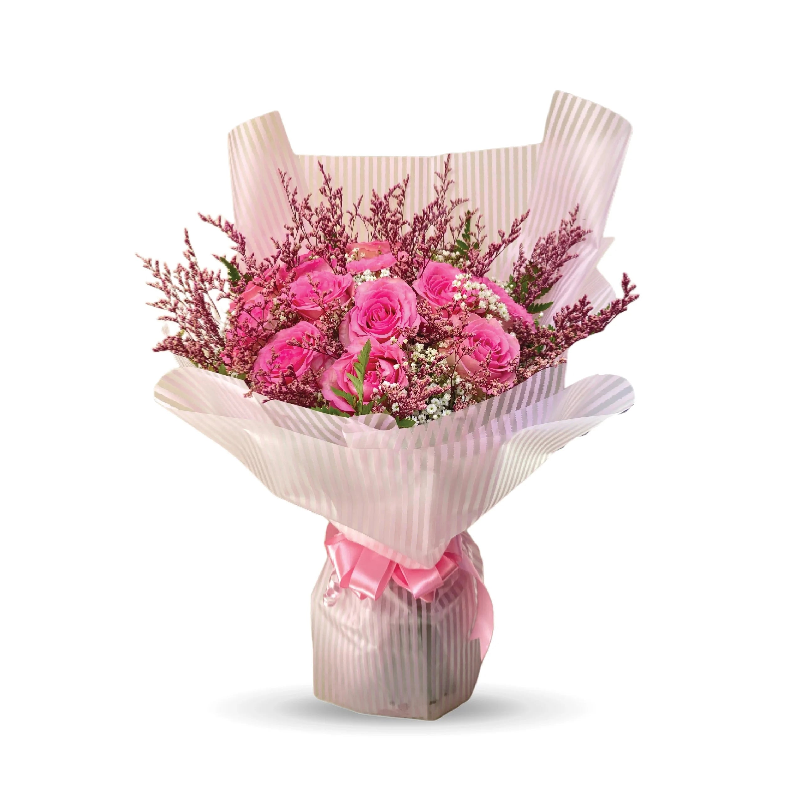 Pink Flower Bouquet in qatar