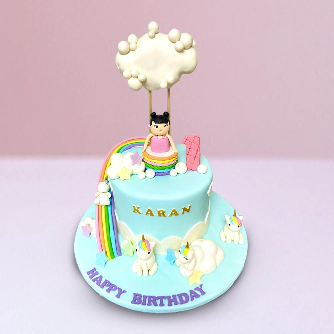 Lovely Unicorn Cake in Qatar