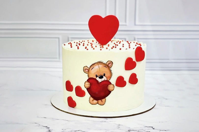 Sweetheart Teddy Cake 904
