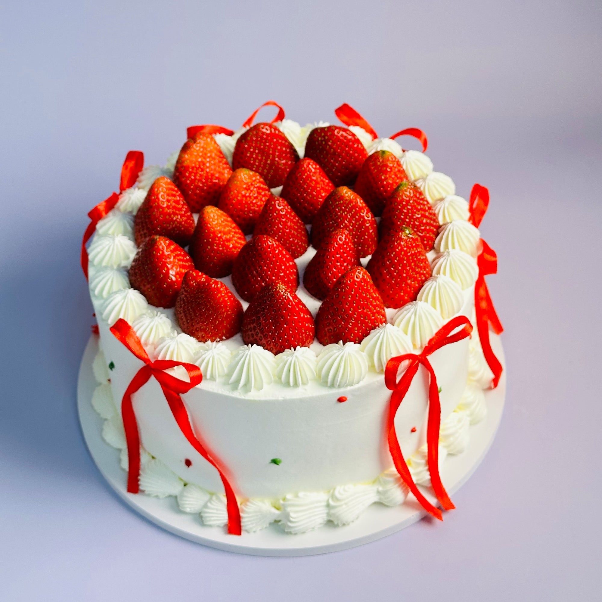 Royal Strawberry Affair Cake