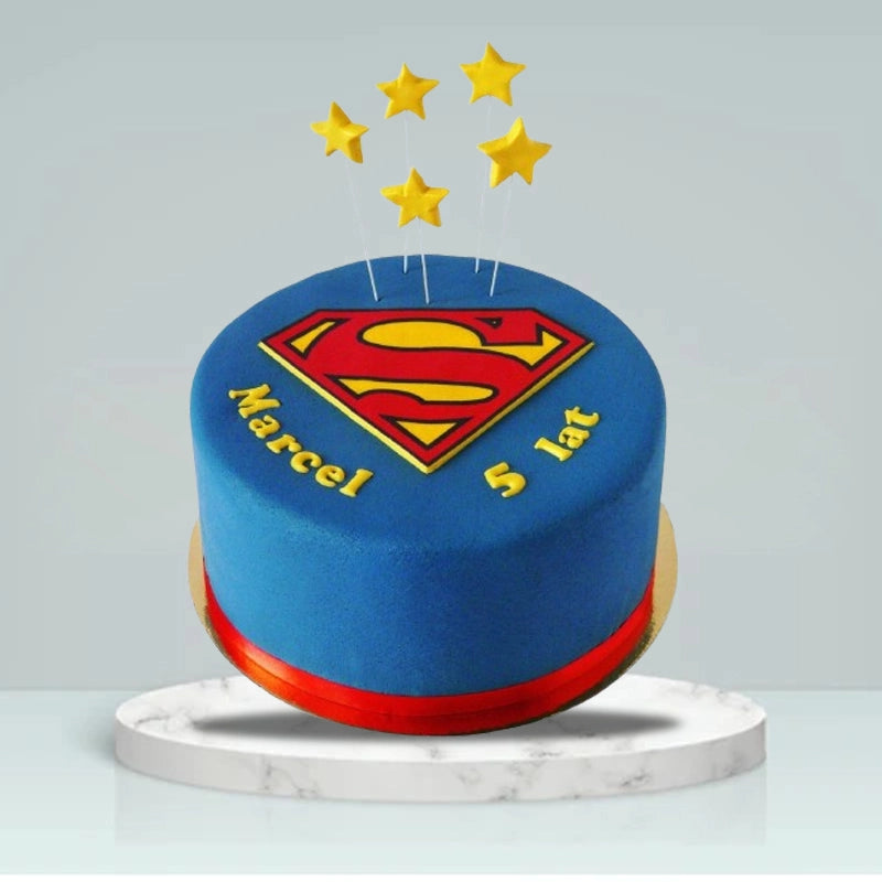 Superman Theme cake in Qatar