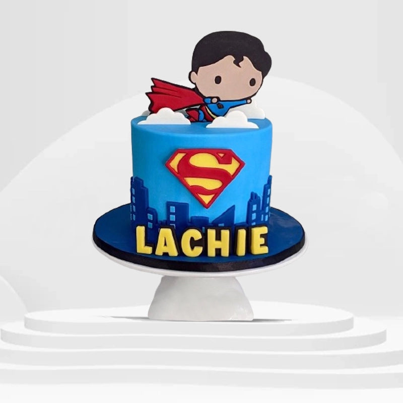 Stunning Superman Theme Cake in Qatar