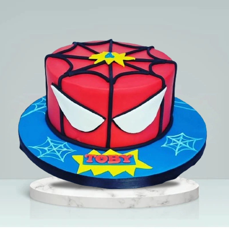 Yummy Spiderman Cake in Qatar