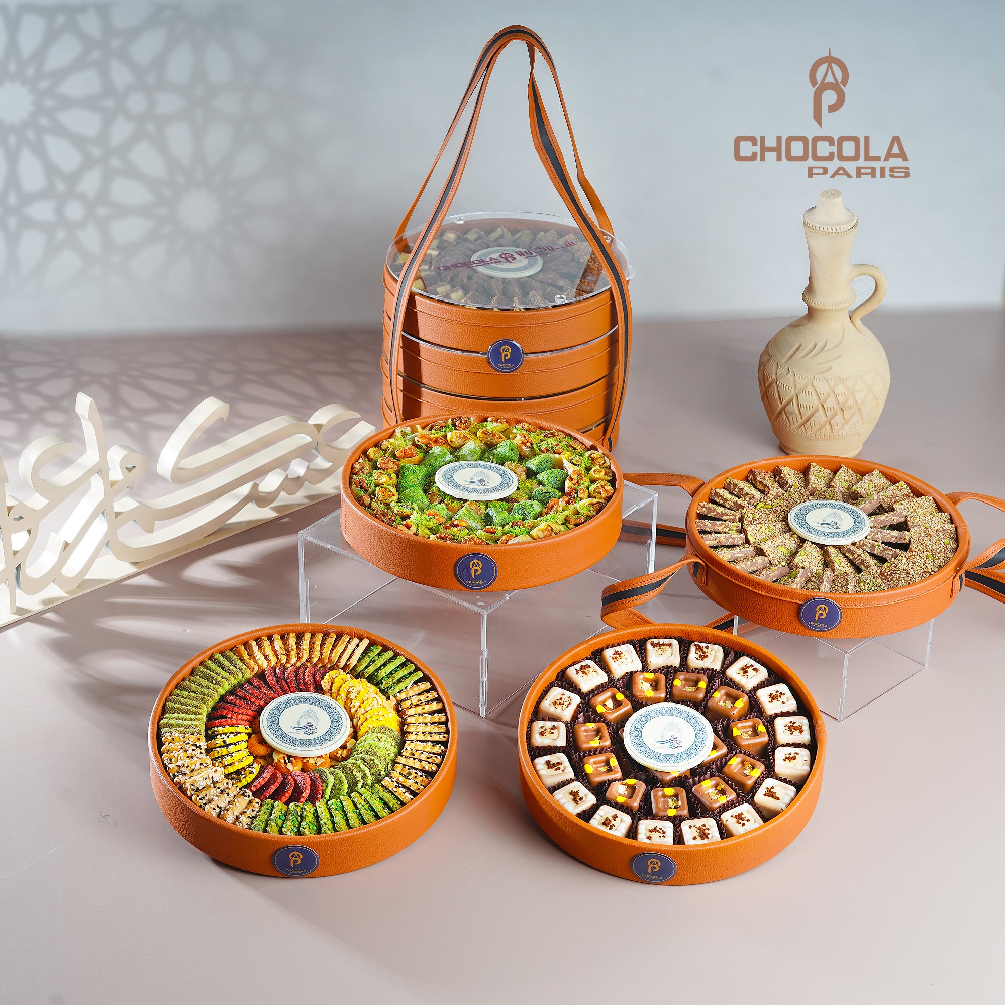 Eid Special Arabic sweets 4-in-1 mix Arrangement 01