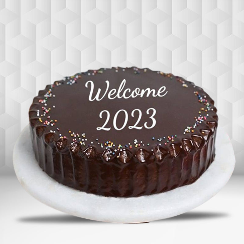 Luscious New Year Special Chocolate cake