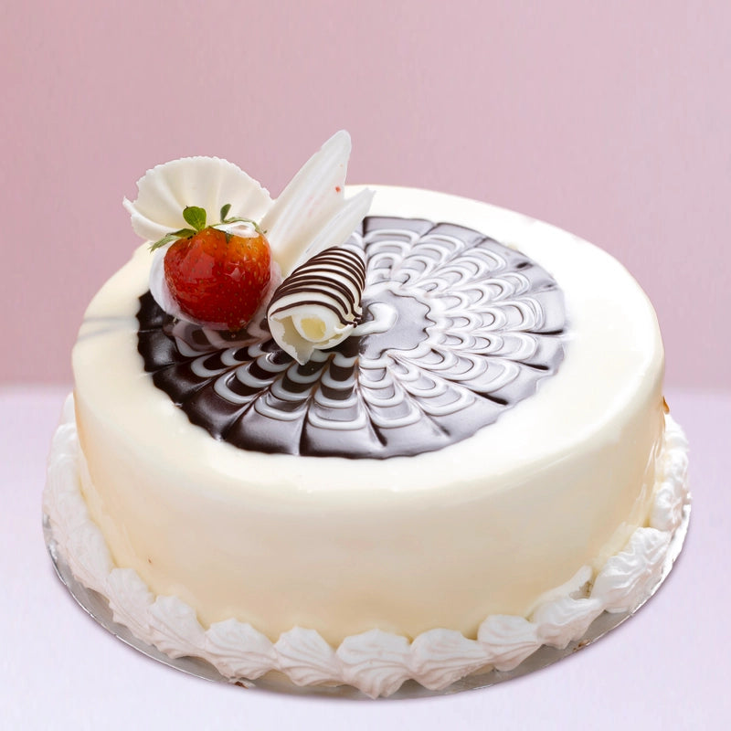 Tempting White Chocolate Cake