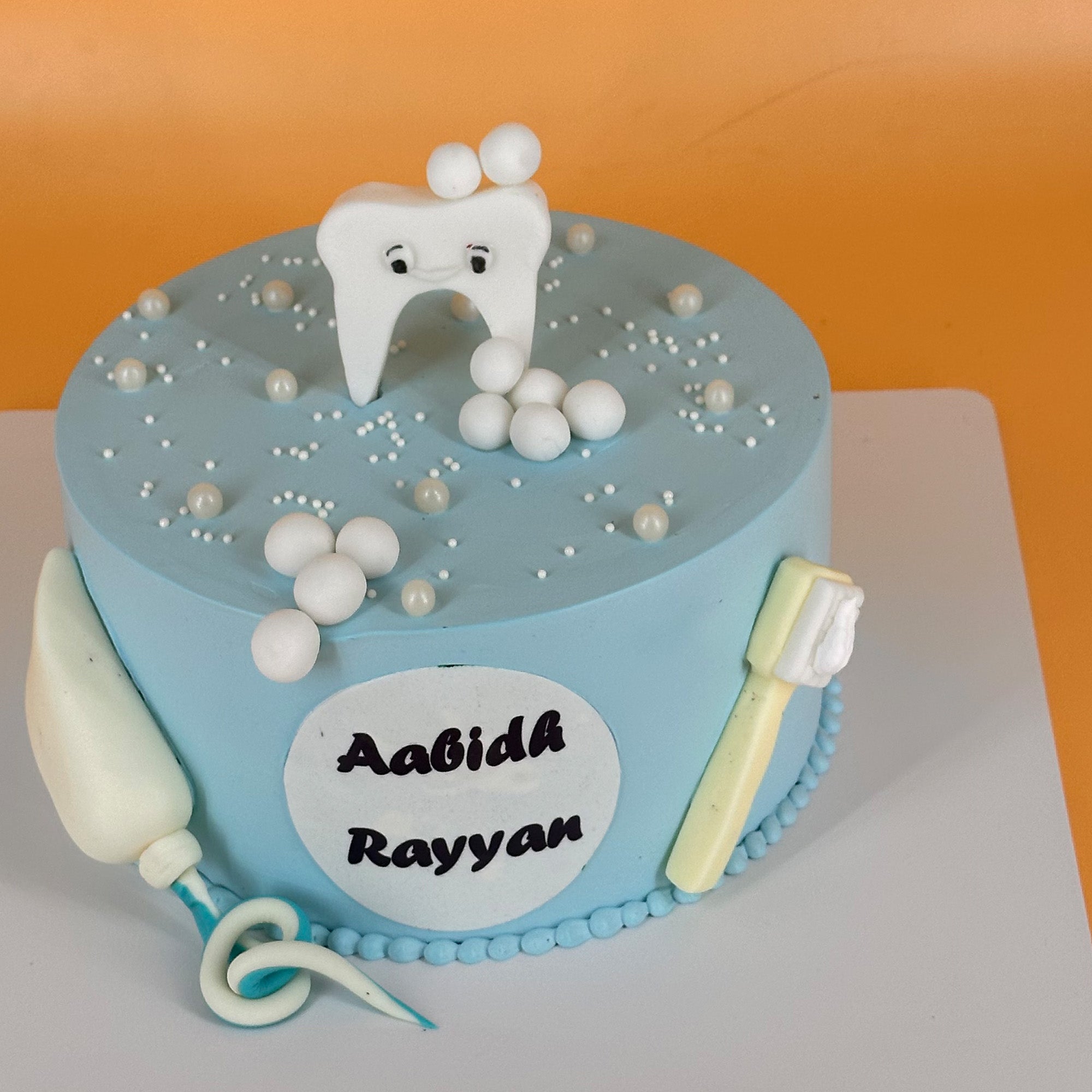 First Tooth Celebration Cake