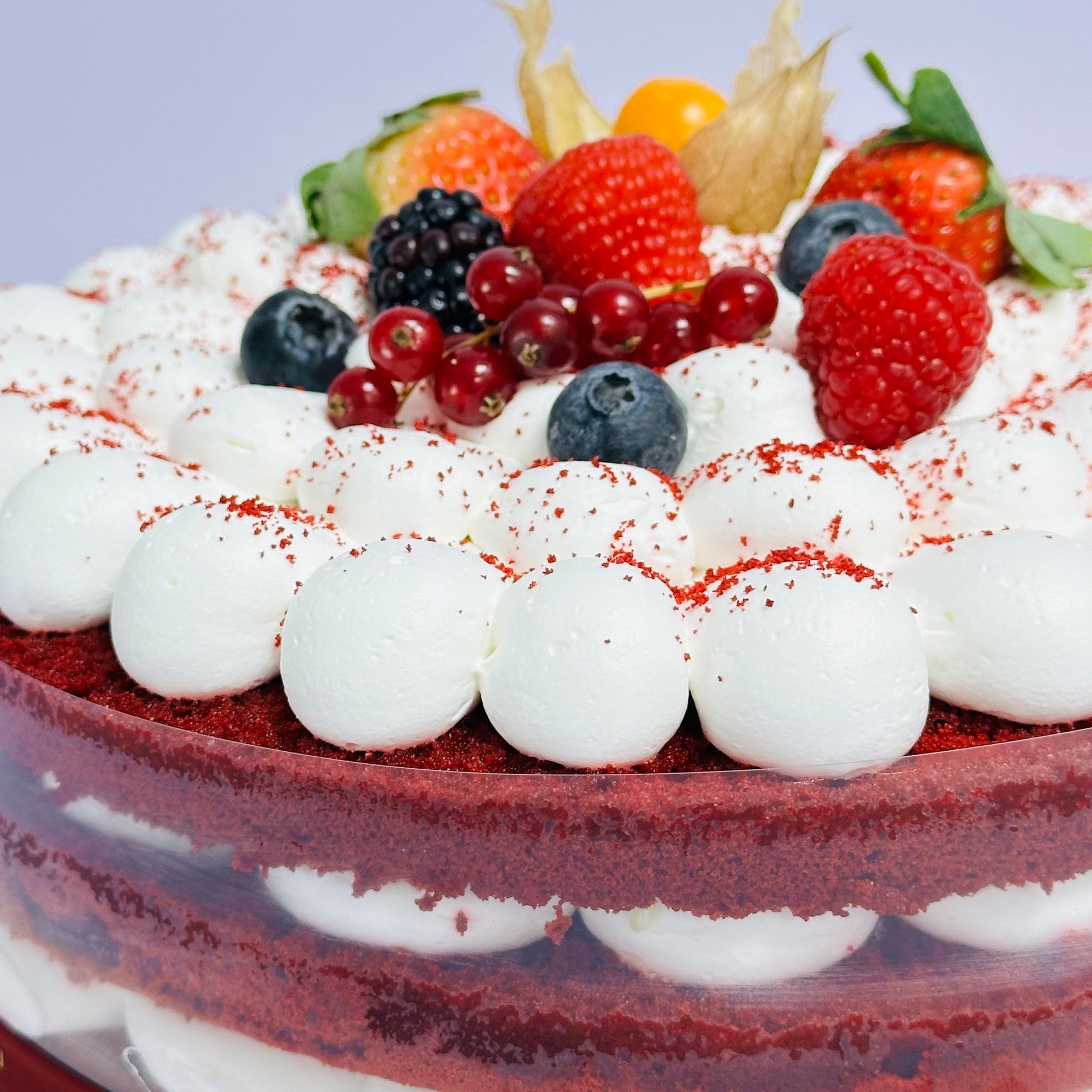 Signature Red Velvet Fruit Cake