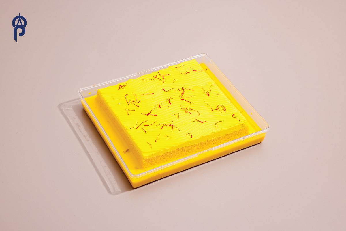 Saffron Milk Cake كعكة حليب الزعفران