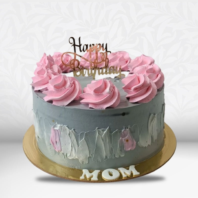 Butterscotch mother's day special cake in Qatar