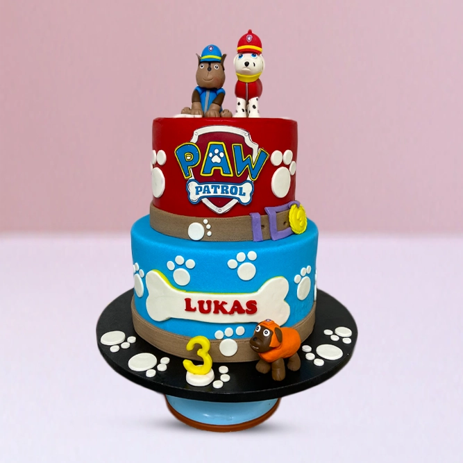 Cute Paw Patrol Cake in Qatar