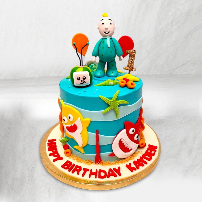 Baby Shark Cakes in Qatar Online