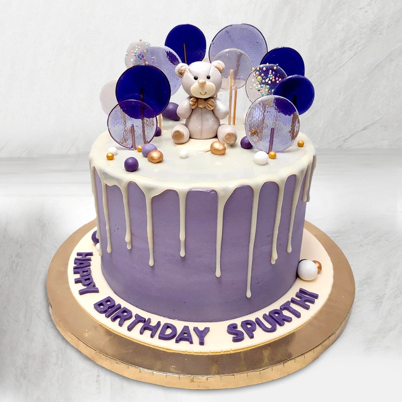 Little Teddy Theme B'day Cake