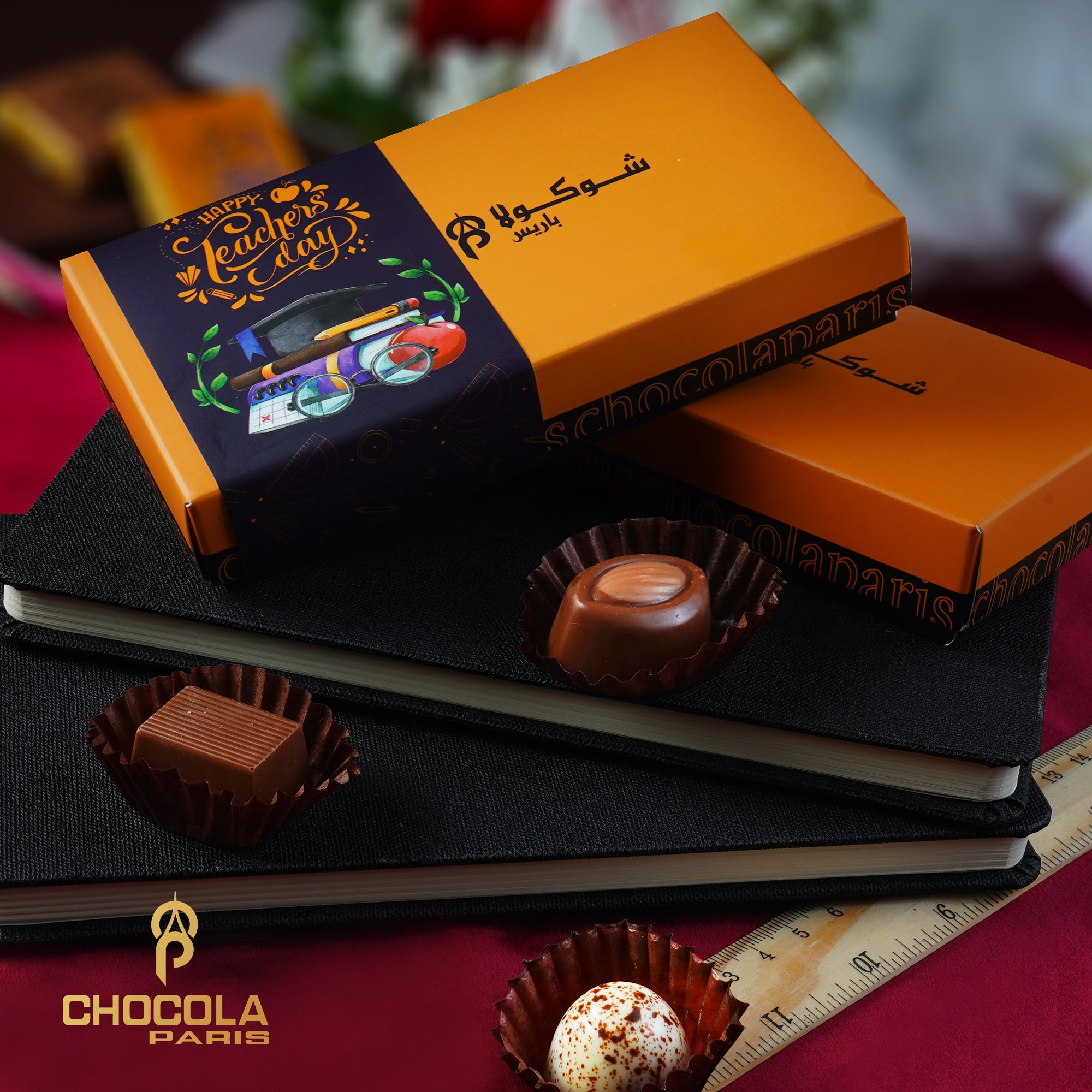 TEACHER'S DAY SPECIAL A SET OF EIGHT BELGIAN CHOCOLATE
