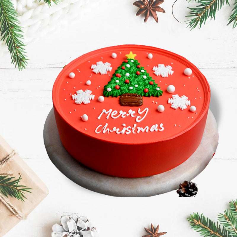 Elegant Christmas Day Special Cake in qatar