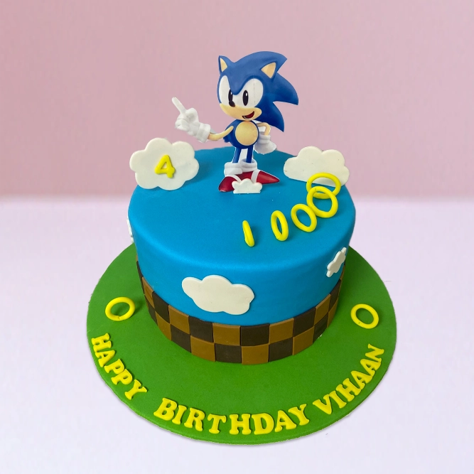 Hedgehog Theme Cake in qatar