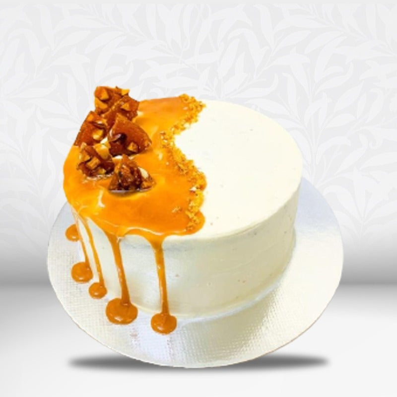 Butterscotch cake with Caramel spread in Qatar