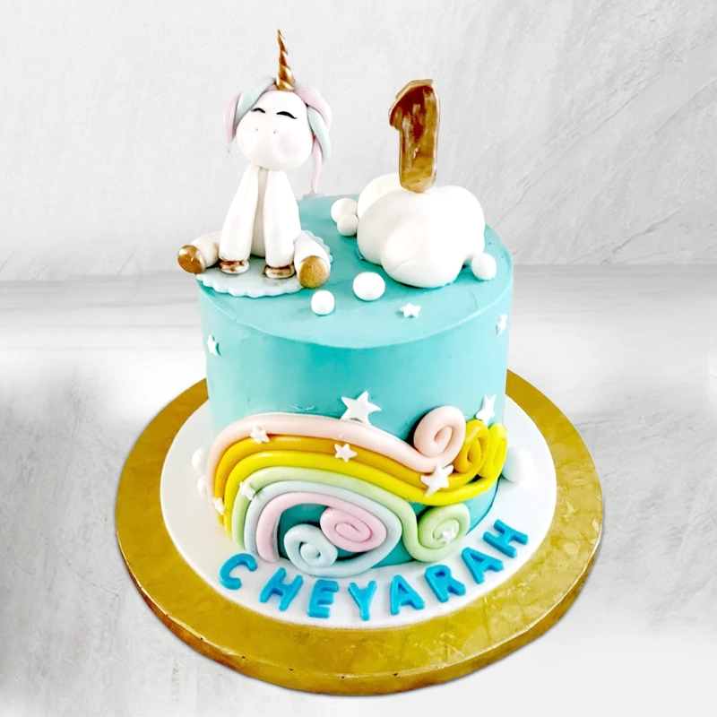 Mouthwatering Unicorn Cake