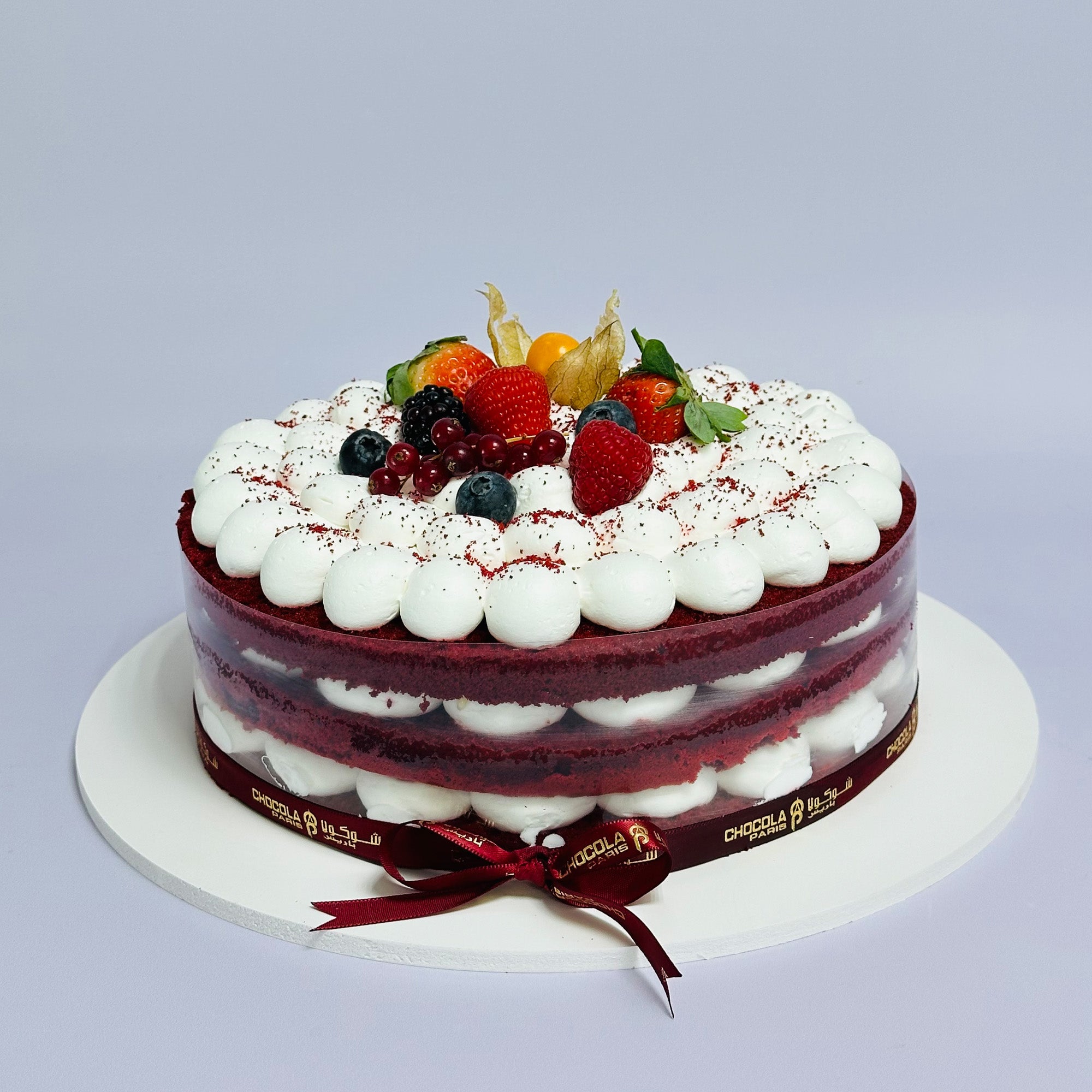 Signature Red Velvet Fruit Cake