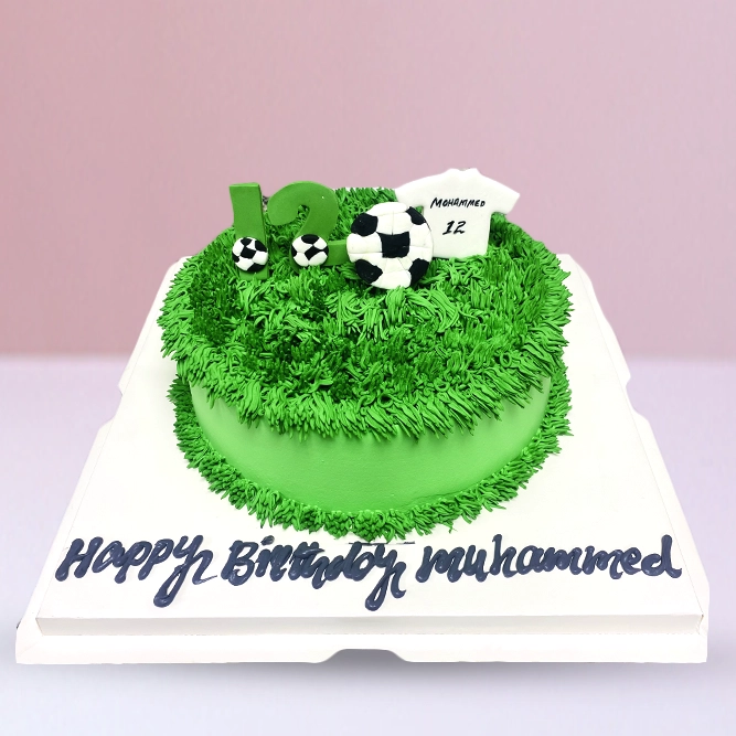 Lovely Football Theme Cake