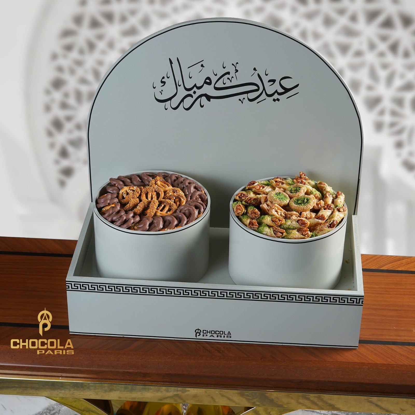 Eid Special Arabic sweets mix 2 in 1 Arrangement