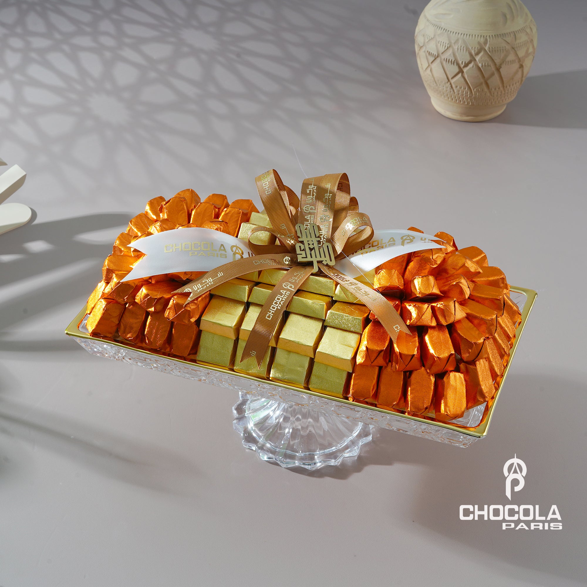 Eid special premium belgium chocolate tray 33