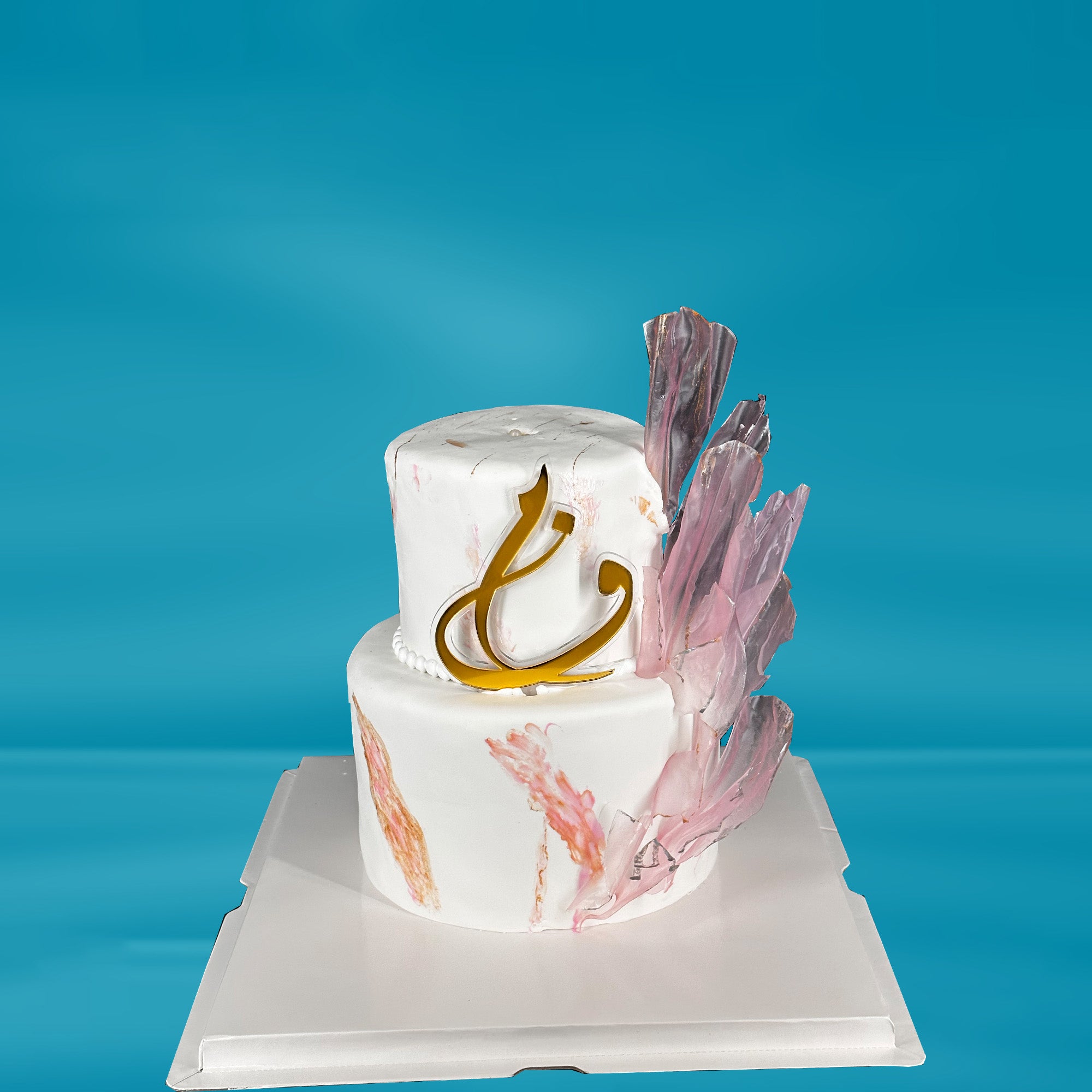 Two-Tier Heartfelt Cake