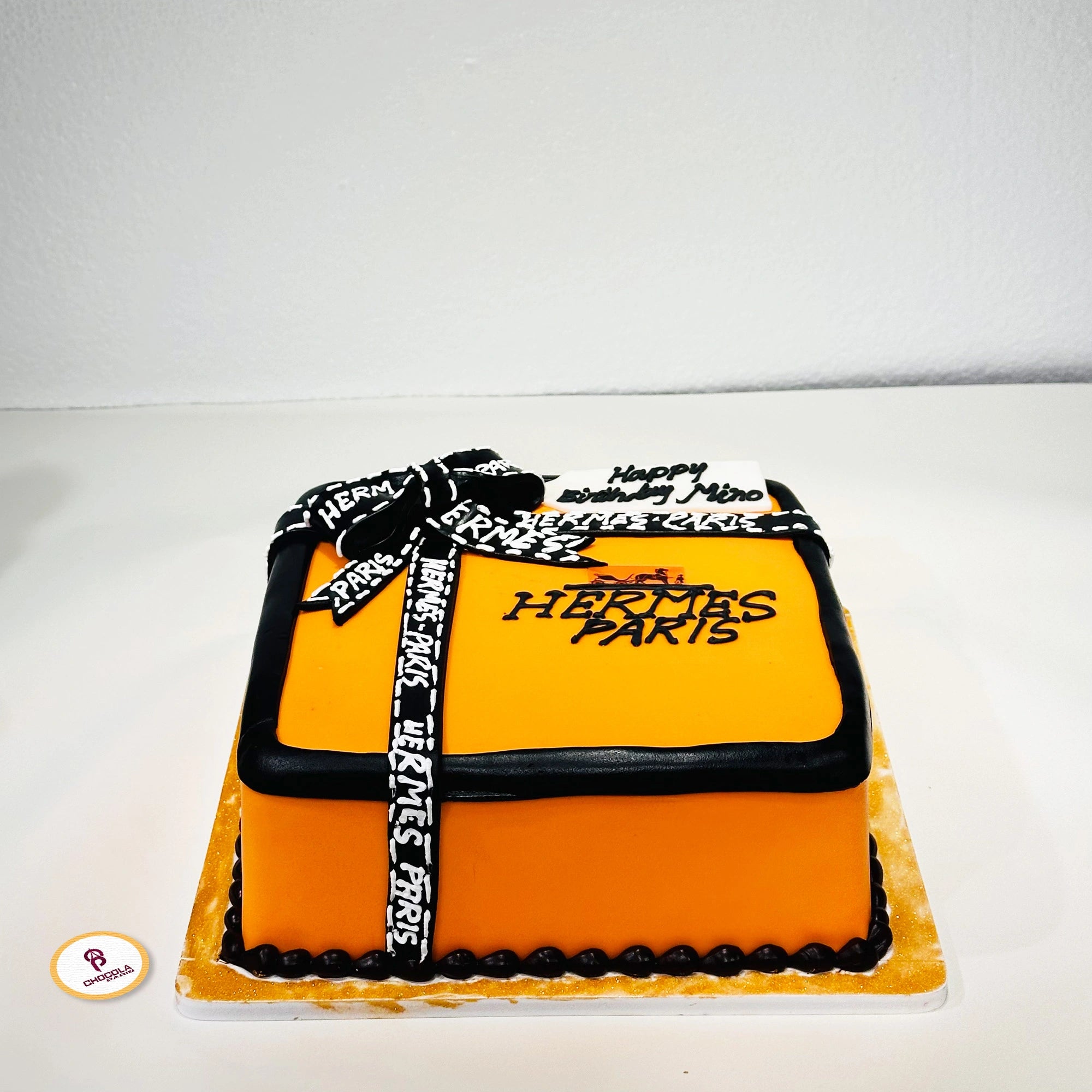 Hermes Paris Brand Cake