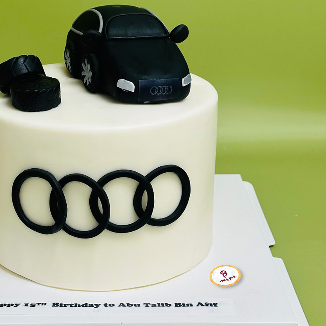 Audi Car Cake