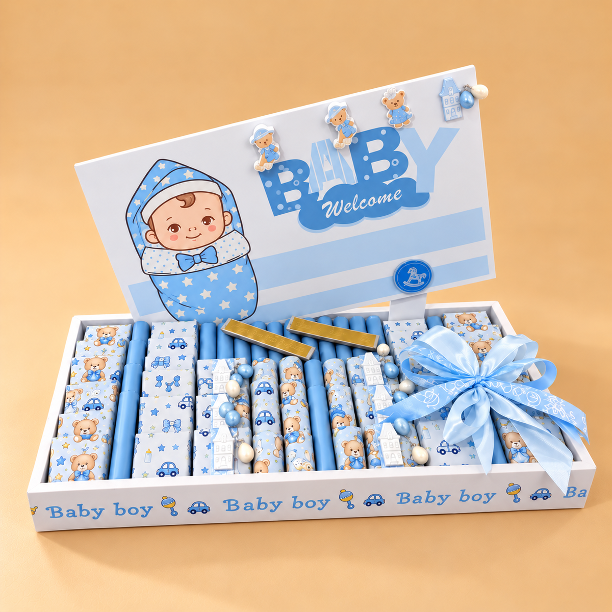Baby Boy Welcome Chocolate Gift Box