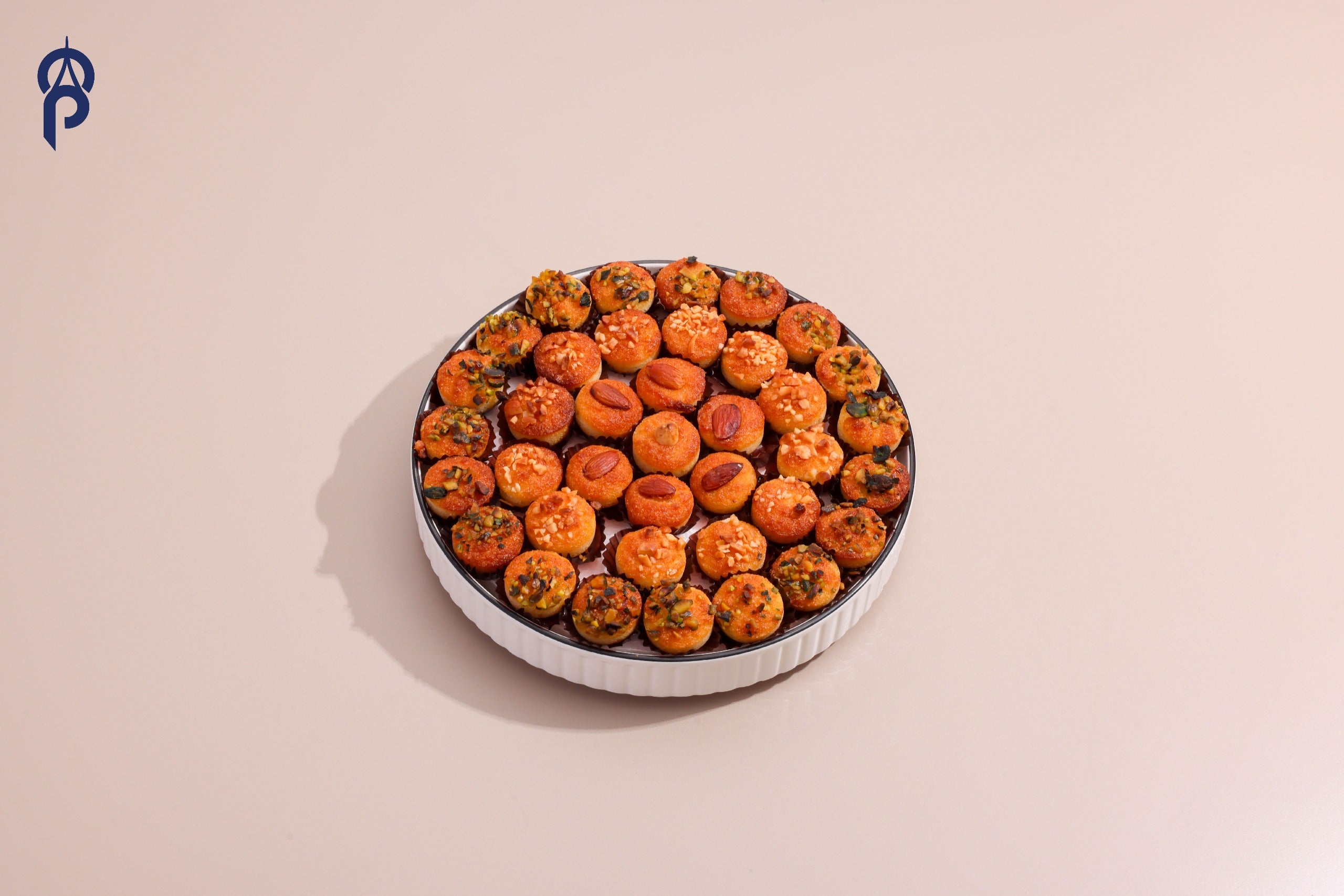 Basbousa Mix Nuts  بسبوسة المكسرات المشكلة