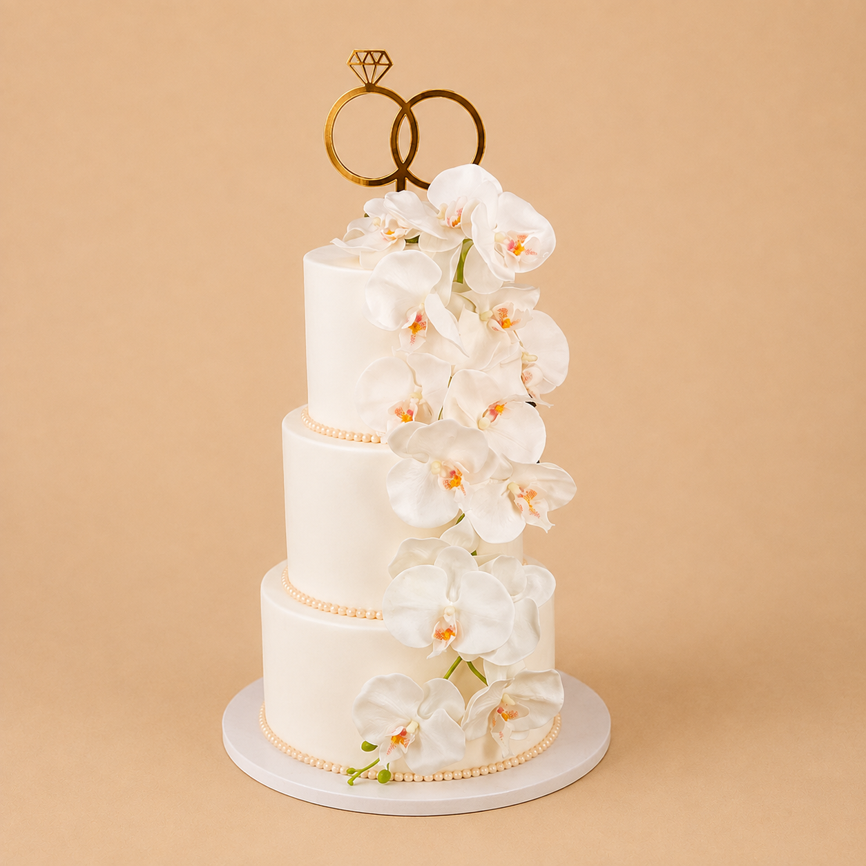 Blooming Love 3-Tier Cake