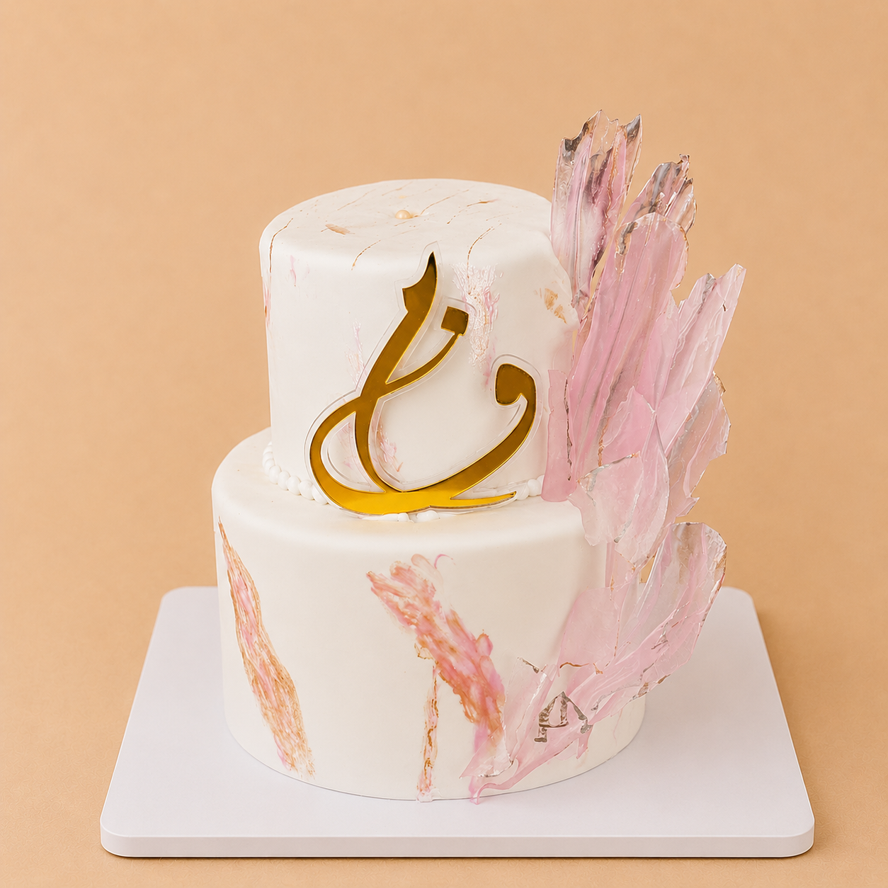 Two-Tier Heartfelt Cake