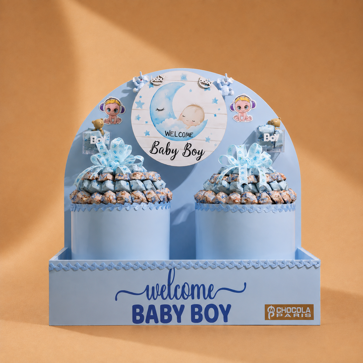 Baby Boy Belgium Chocolate Tray