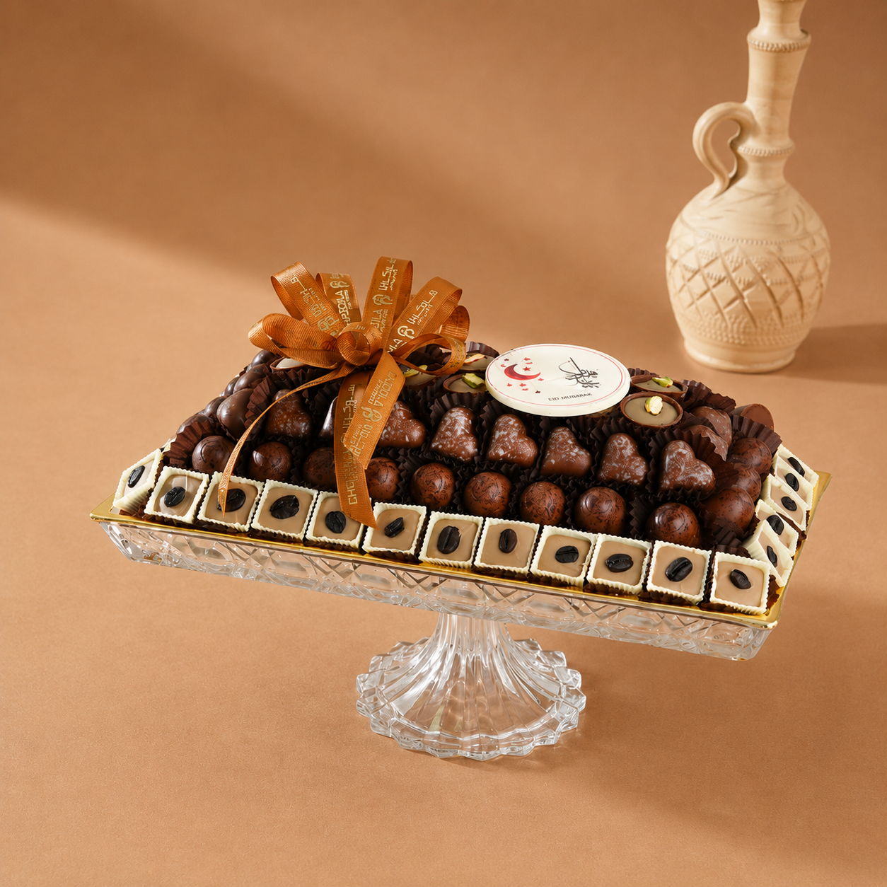 Eid special  premium belgium chocolate  tray 38